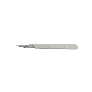 Surgical Blade Stainless Steel with Plastic Handle No 11 Blade  – Pack of 10