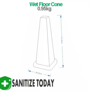 Alternative view of Wet Floor Cone 91cm High