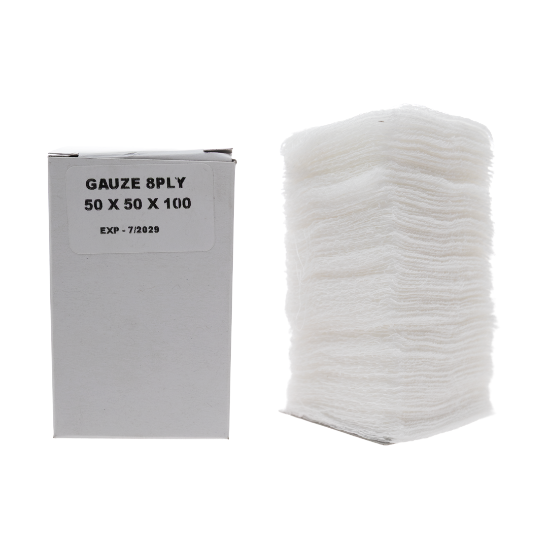 Gauze 8Ply N/Woven – 50×50 (100’s)