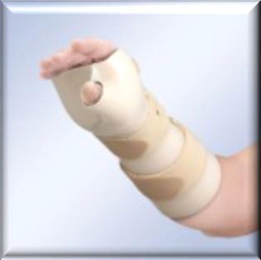 Alternative view of Wrist Immobilisation Splint with Thumb Right Size 1