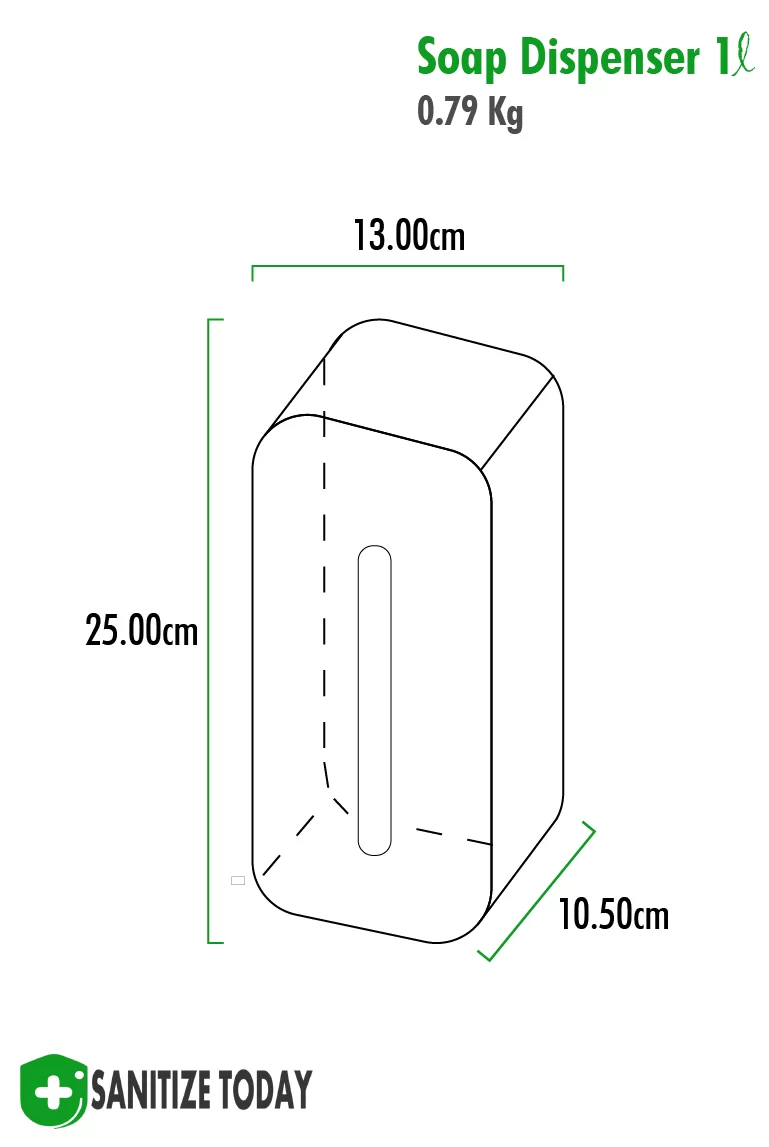 1 Litre Automatic Soap Dispenser - Image 2