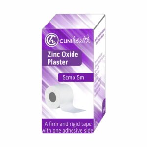 Zinc oxide Plaster Tape 5cm x 5 – Singles