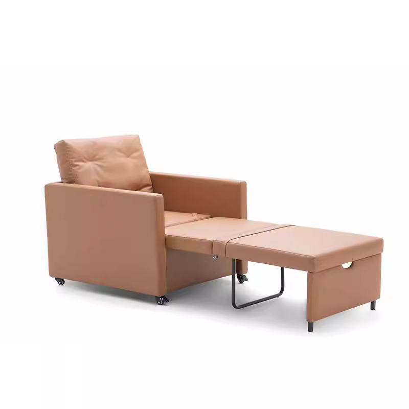 Medical Accompany Chair / Hospital Attendant Couch – Retractable Sofa