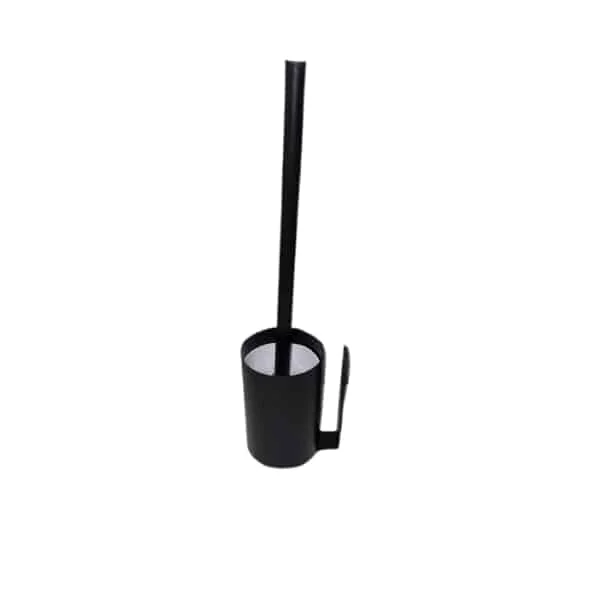 Toilet Brush Set Mild Steel (Black)
