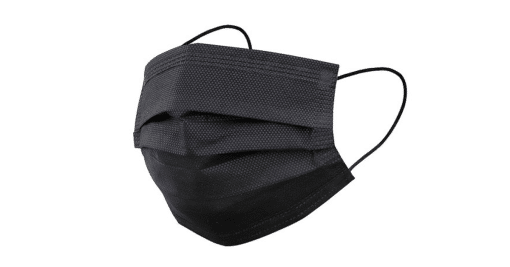 3 Ply Disposable Face Mask Black(50’s)