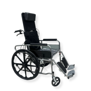 Full Reclining Wheelchair with Commode