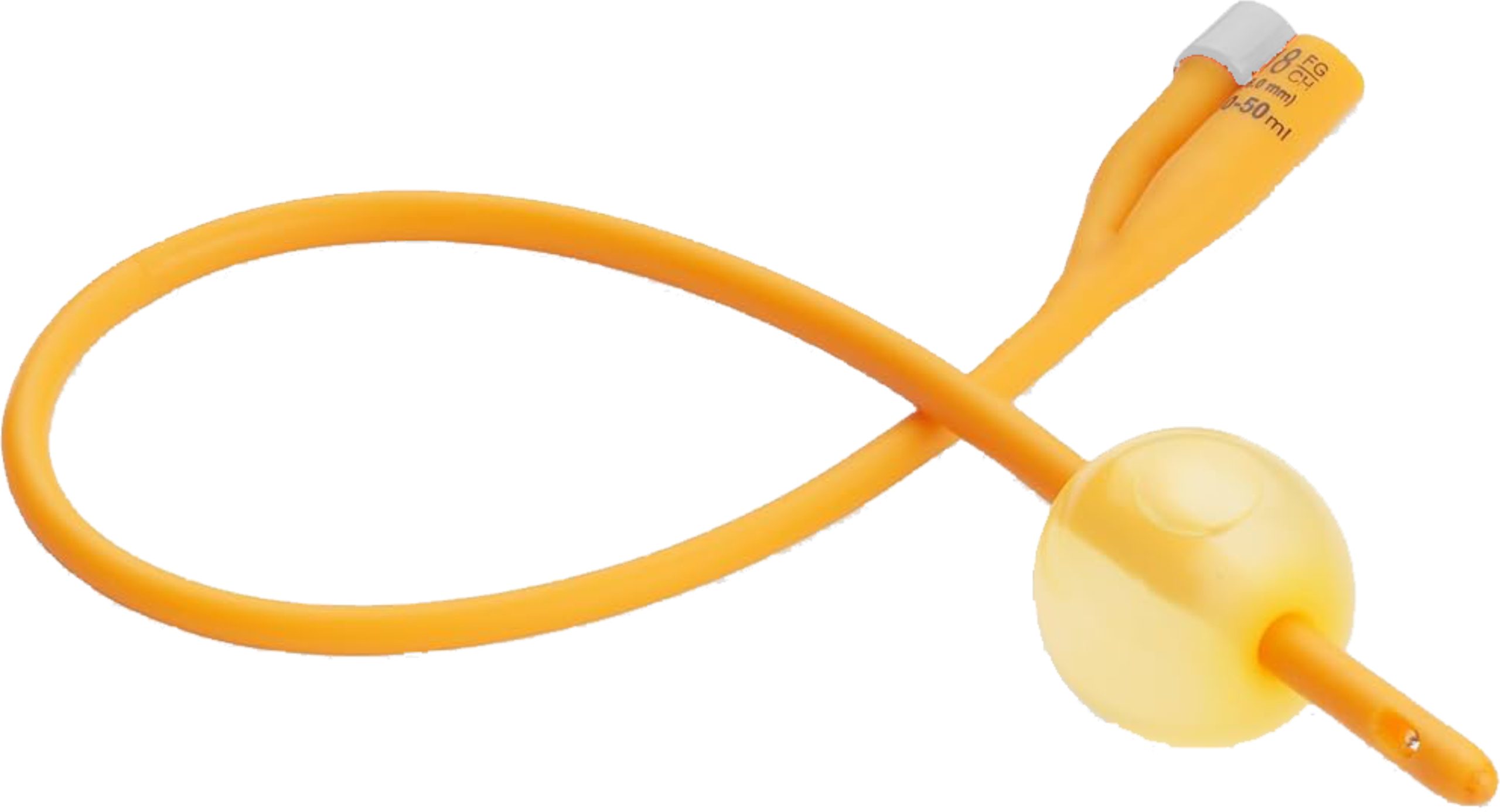 Foley Catheter 100% Latex Silicone Two Way 10FR Light Grey – 10s
