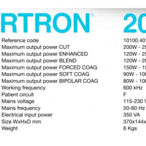 Alternative view of Surtron Diathermy 200W