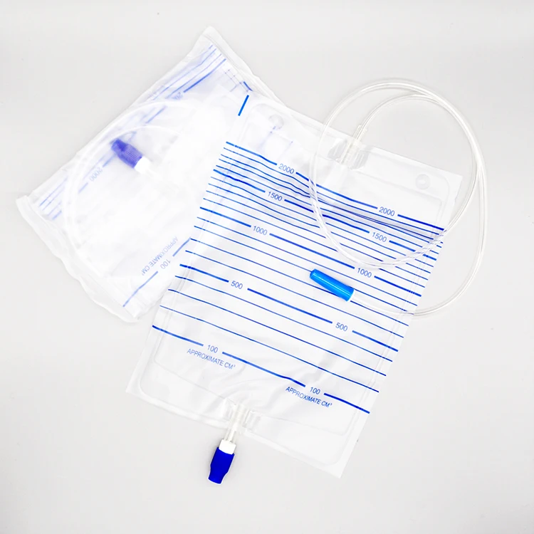 Urine Bag 2000ML, with screw valve - Image 4