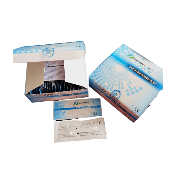 Alternative view of Safecare Marijuana (THC) Test Strips – Urine