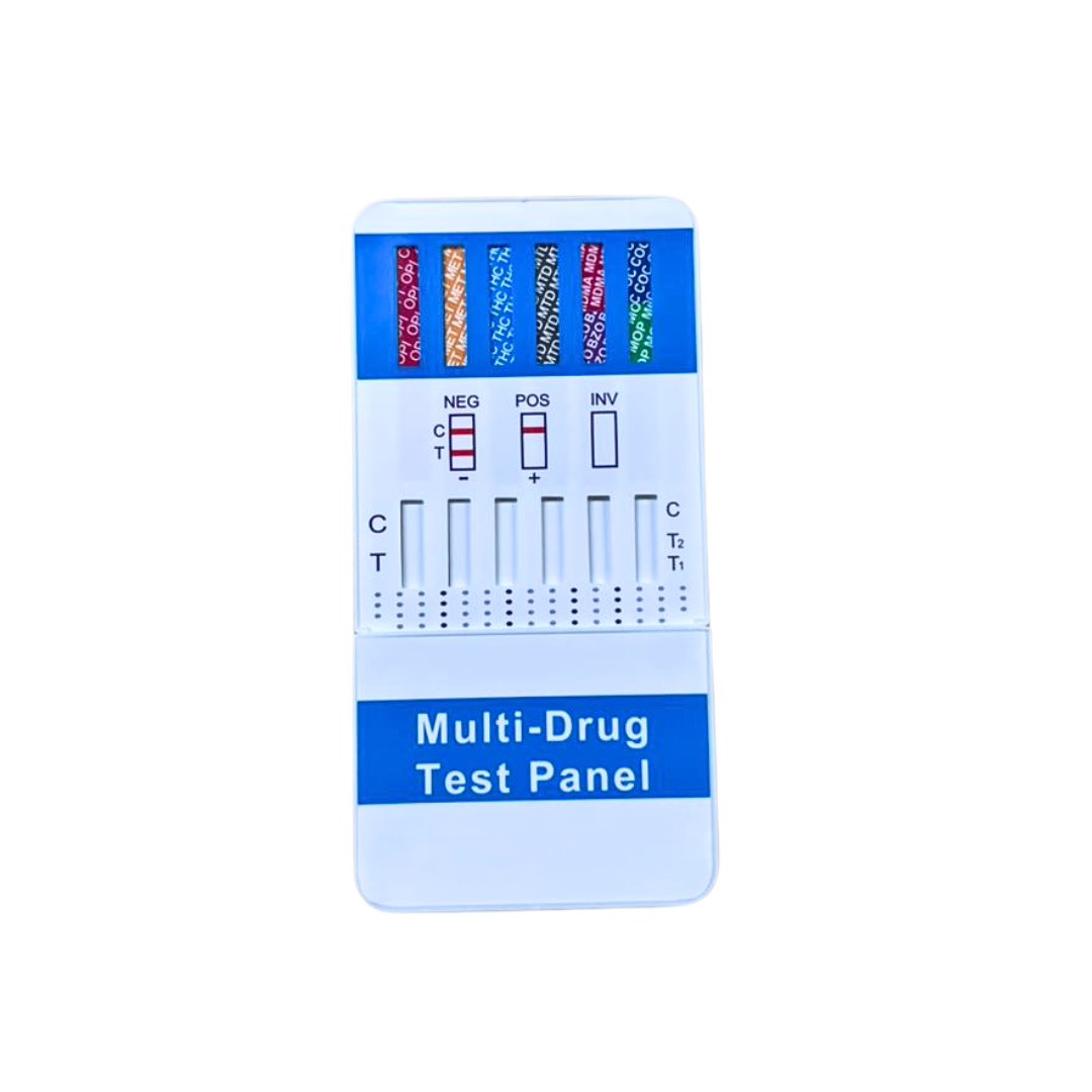 Alternative view of 8 panel drug test
