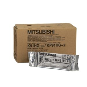 Mitsubishi High Glossy Thermal Paper (Box Of 4 Rolls)