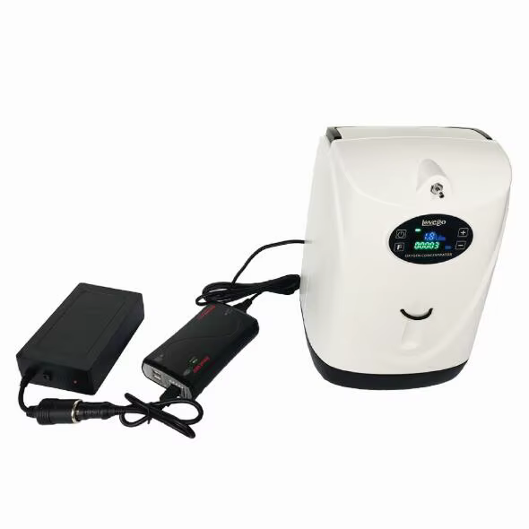Alternative view of LoveGo LG102P Portable Oxygen Therapy Machine