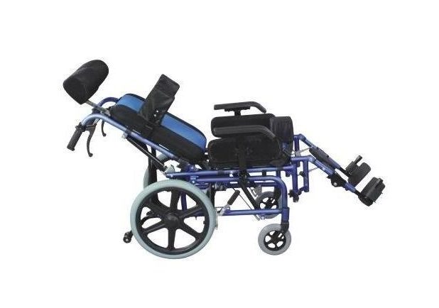 Aluminium Adapting Reclining Cerebral Palsy Wheelchair for Children - Image 3