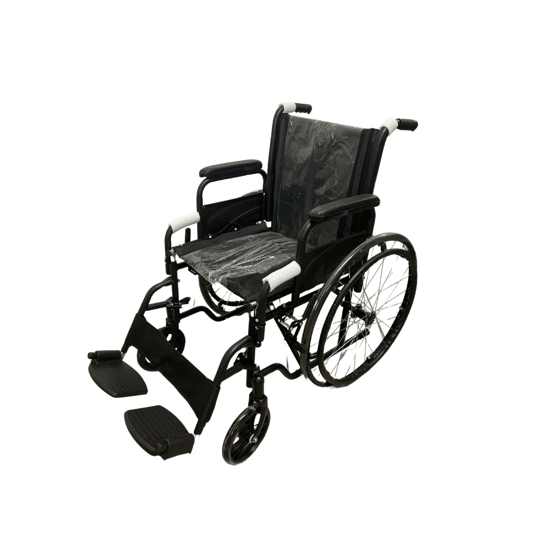 Wheelchair With Detachable Footrest And Armrest