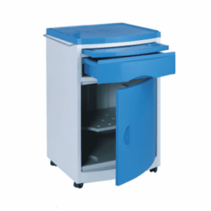 Plastic medical bedside cabinets