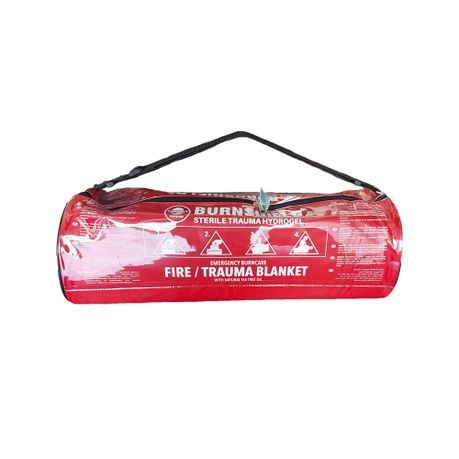 Burnshield Burn Blanket 1.2mx1.6m Barrel Bag/wall mount - Image 2