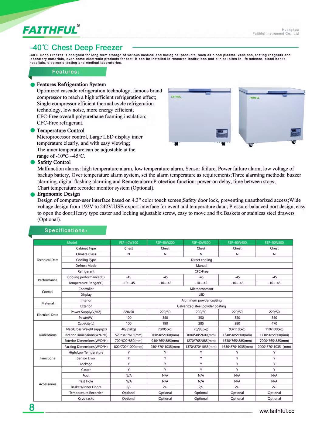 -40 Chest Deep Freezer - Image 3