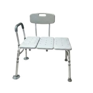 Shower Chair Bench with One Side Handle and Backrest