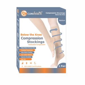 Compression Stockings Medium Below the Knee Class 2