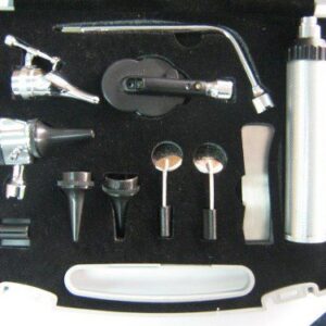 Alternative view of Diagnostic Set Universal LED – Blue (with case)
