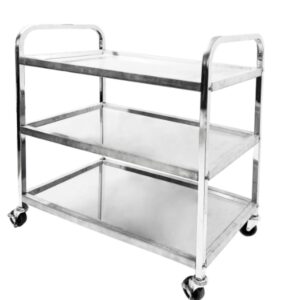 Cart Stainless Steel – 3 Shelf