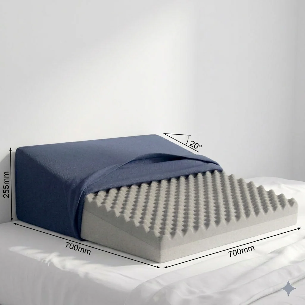 Alternative view of Post-Operative Bed Wedge