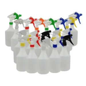 750ml Trigger Bell Bottle with Measurements – Various Colors  <br> (10 Pack )