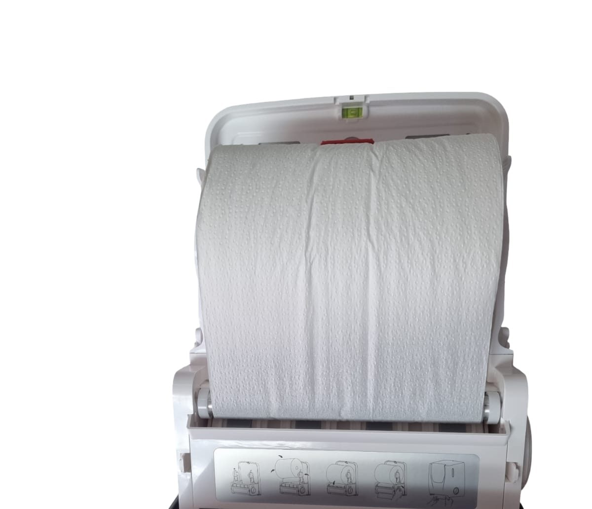 Manual Autocut Paper Towel Dispenser – Sierra White - Image 4
