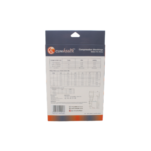 Alternative view of Compression Stockings Below the Knee Class Orange – Large