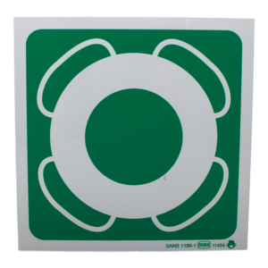 Sign – Life Buoy 190x190mm