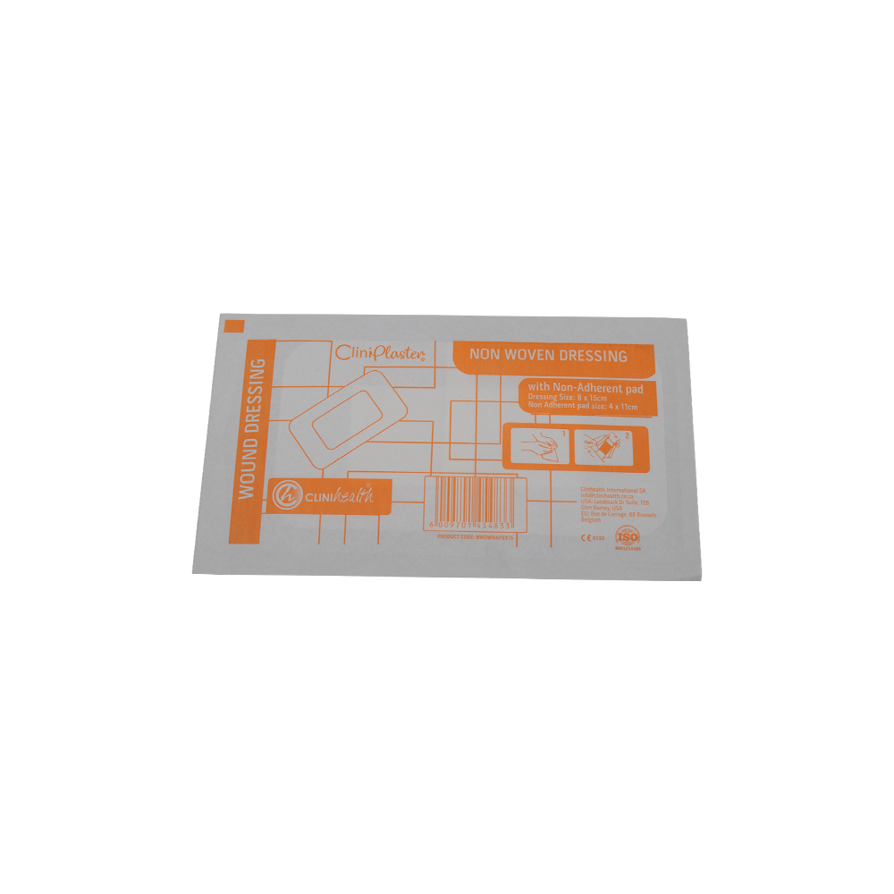 Non Woven Dressing with Non Adherent Pad 8cm x 15cm
