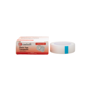 Hypoallergenic Plastic Tape Transparent 1.25cm x 5m