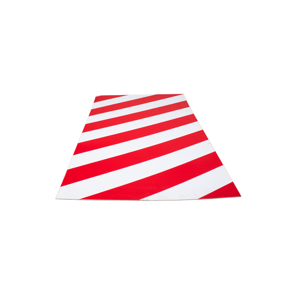Chevron ABS Sign (400 x 800mm) - Image 2