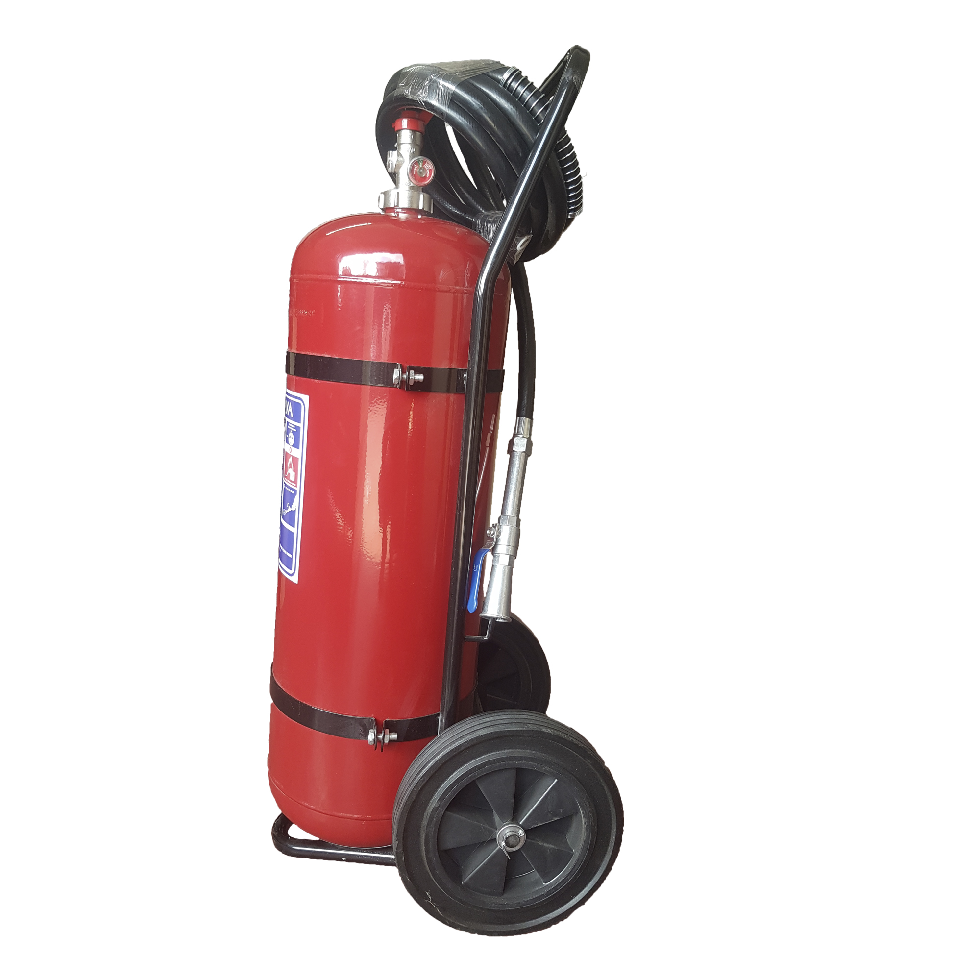50kg DCP Fire Extinguisher With Trolley - Image 3