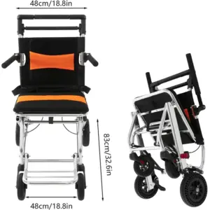 Alternative view of Wheelchair Aluminum Transit – Children