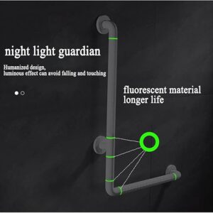 Alternative view of Hand Rail L Shaped – Yellow