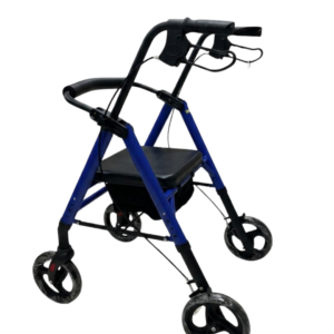 Rollator 4 wheel with Bag and Detachable Back – Aluminum