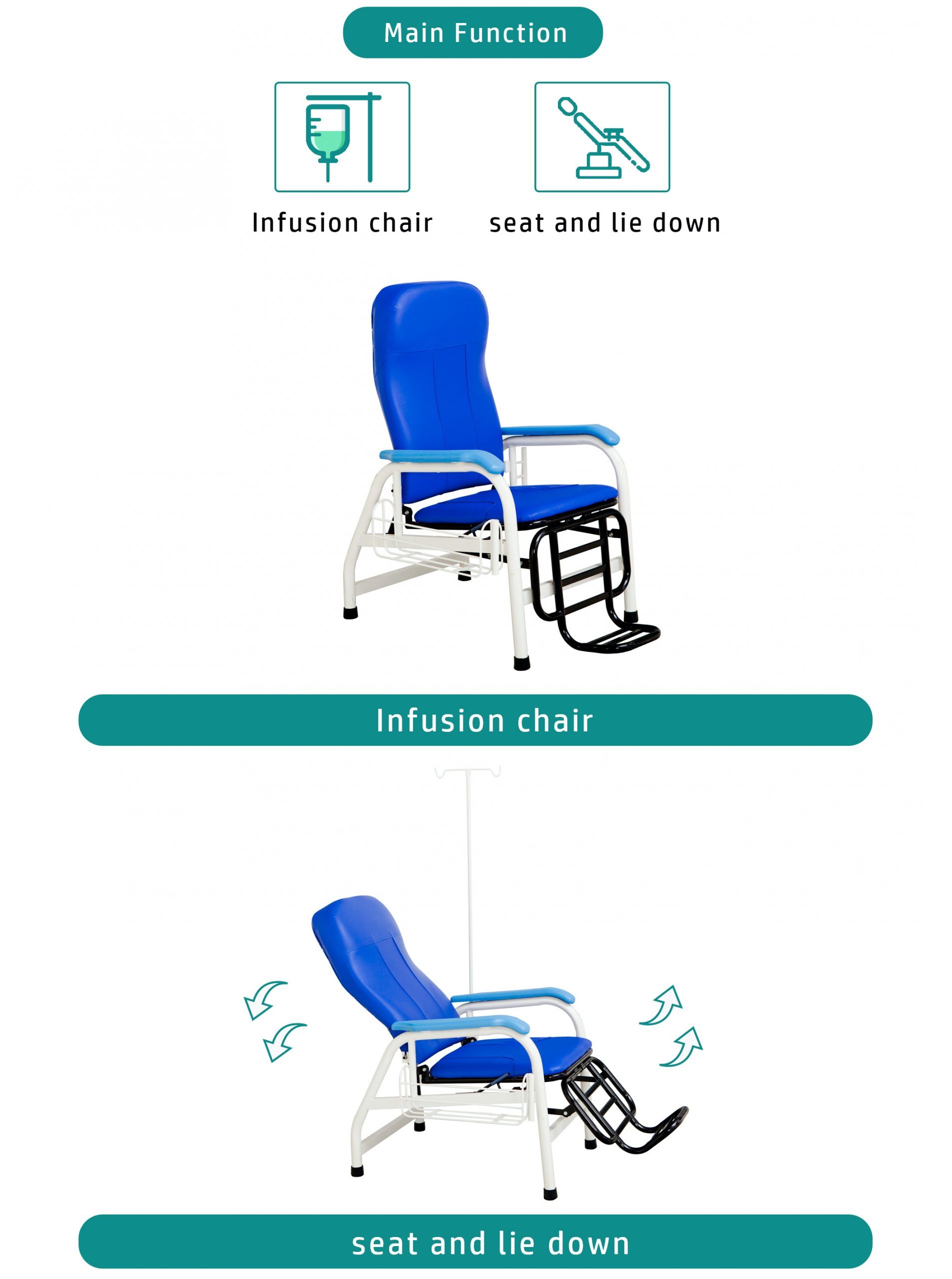 Infusion Chair Blood Donar Chair - Image 2