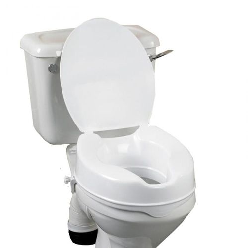 Raised Toilet Seat with Closing Seat Lid - Image 2