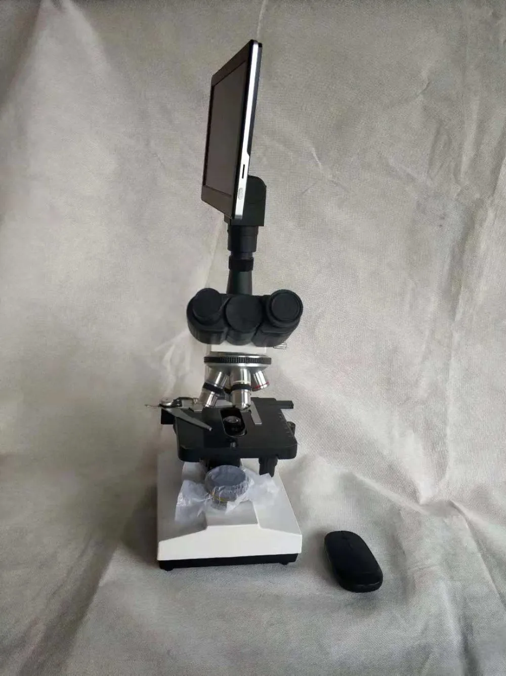 Z110-THD9 Biological Quality Lab Trinocular Compound Microscope with Digital Screen - Image 4