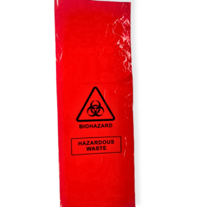 Bio Hazard Bag – Plastic – 35cm x100cm – 20s
