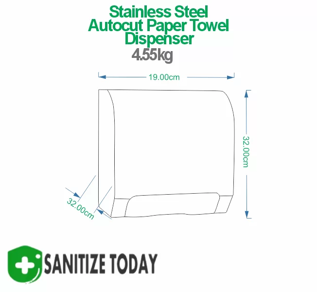 Stainless Steel Autocut Paper Towel Dispenser - Image 2