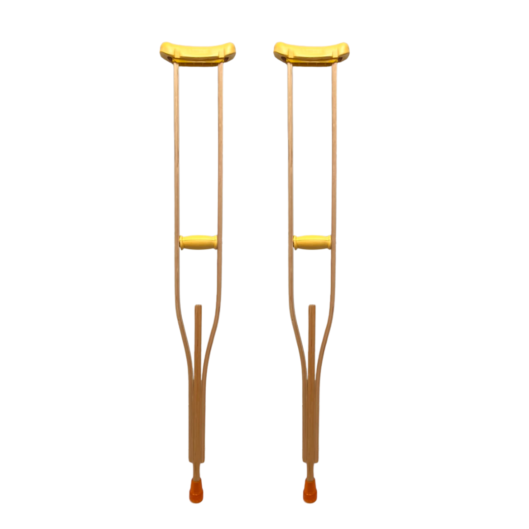 Wooden Underarm Crutches Small -Pair (2)