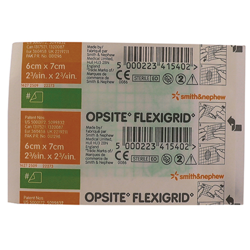 Opsite Flexigrid 60mm X 70mm 4628 – Singles