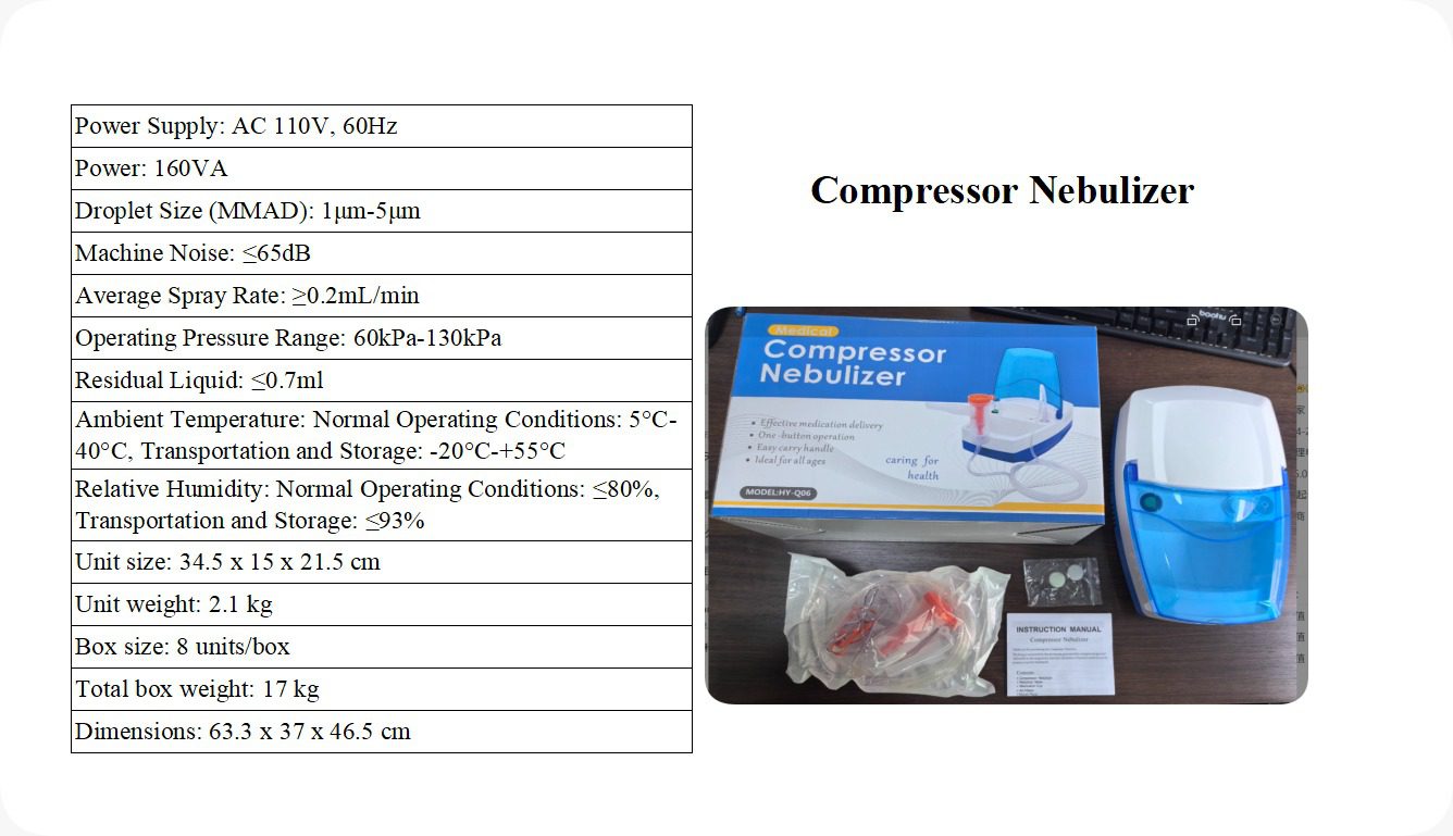 Compressor Nebulizer Machine