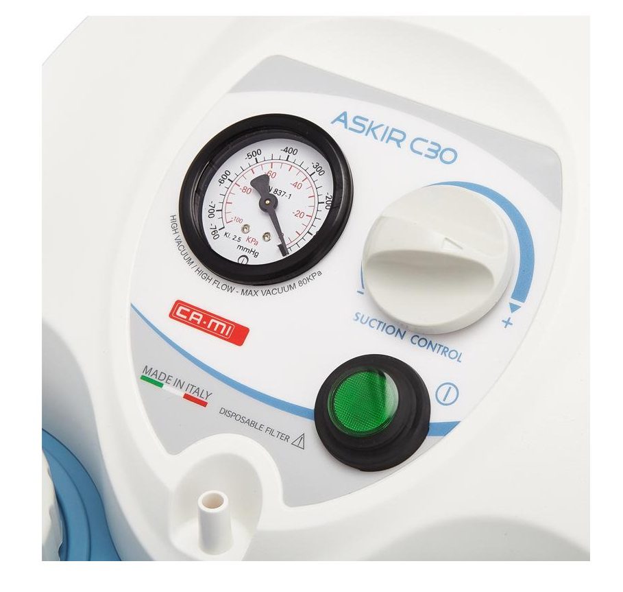 Surgical Suction Askir 30C – mobile 2 bottles - Image 3