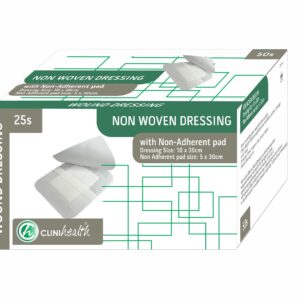 Dressing Non-Woven with Pad 10x35cm- 25s