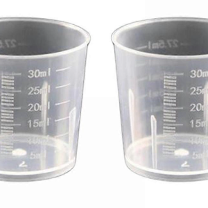 Medicine Tumbler 30ml Plastic –  50s