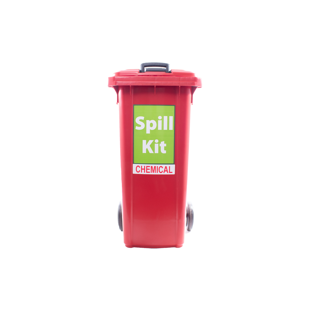 Alternative view of 130l Chemical Wheelie Bin Spill Kit